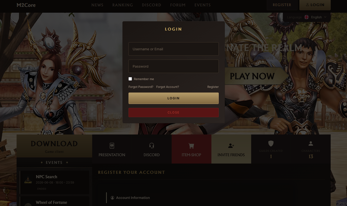 [CMS] M2CORE Homepage 2026 - Mesaj 1 - Imagine 2