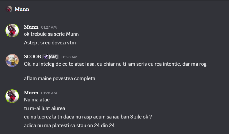 Dovezi - Reclamatie: Munn (SCAM) - Mesaj 1 - Imagine 4