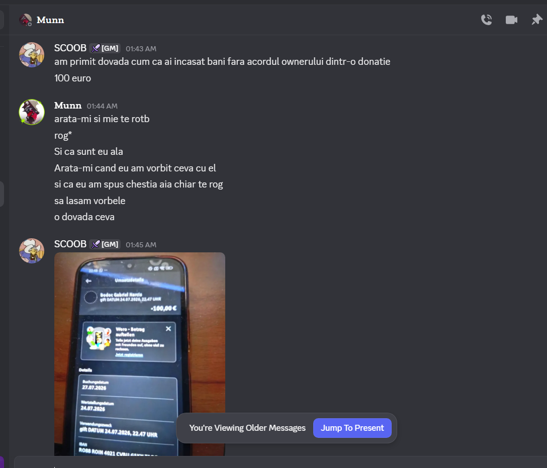 Dovezi - Reclamatie: Munn (SCAM) - Mesaj 1 - Imagine 3