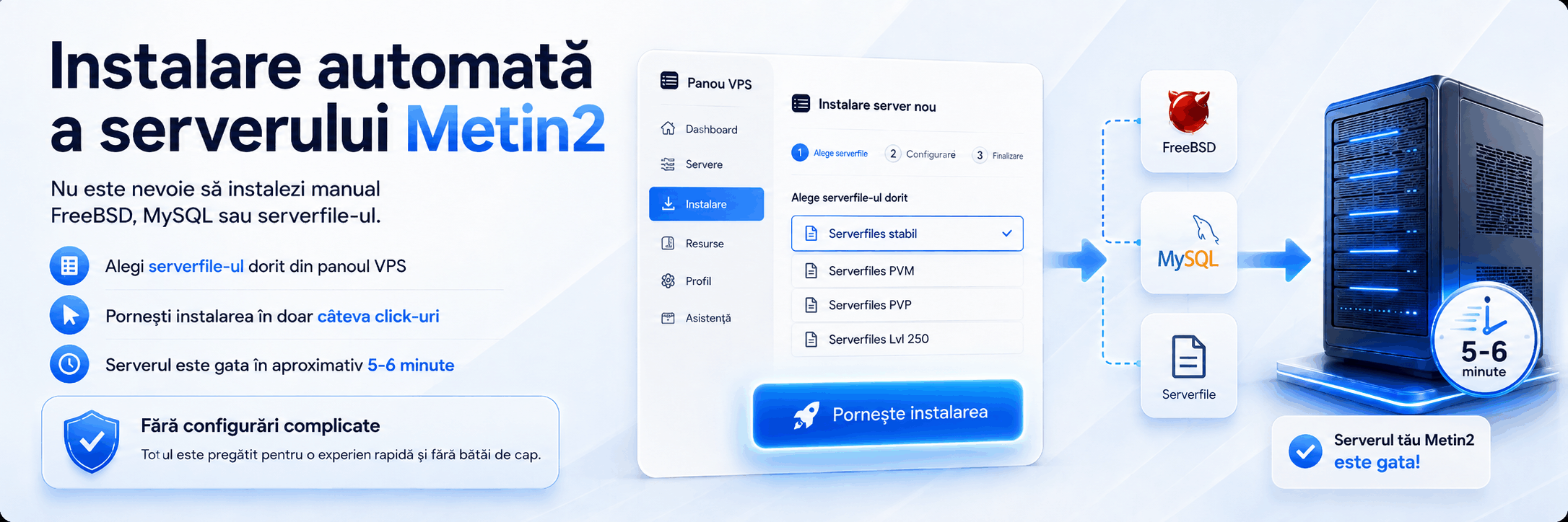 RegalHost.eu – HOST METIN2 - Prețuri Avantajoase & Instalare Automată Serverfiles - Mesaj 1 - Imagine 1