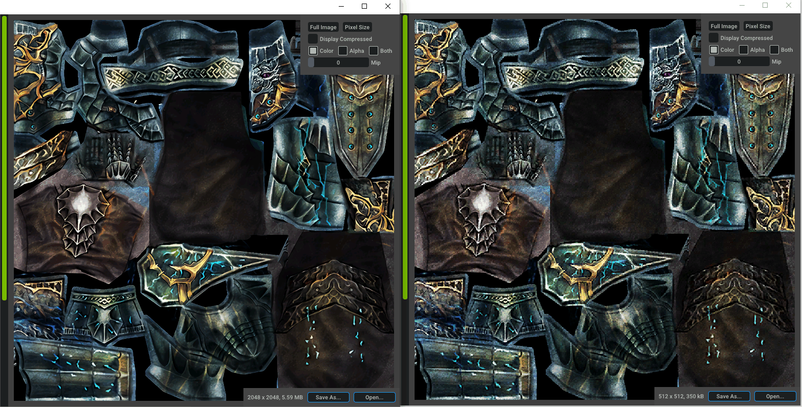 [C++/Py] "RealSR texture quality enhancement - Mesaj 1 - Imagine 2