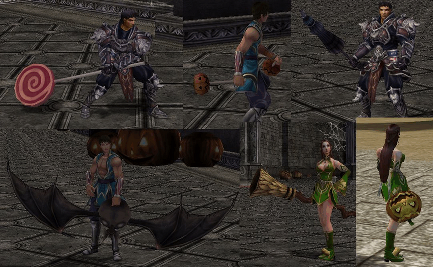 Skin Weapon Costume - Halloween Set - Mesaj 1 - Imagine 1