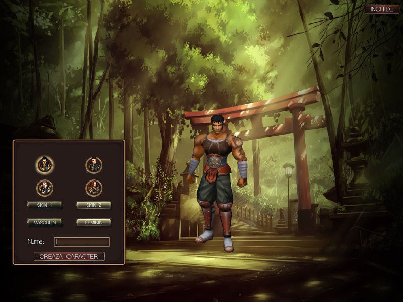 Interfata Login/Select/Create Illuma - Full - Mesaj 1 - Imagine 1