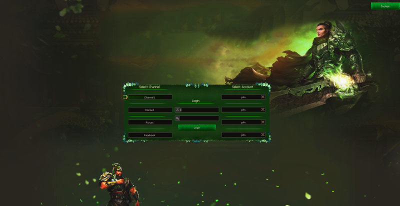 Interfata Login Verde - Metin2XD Online - Mesaj 1 - Imagine 1