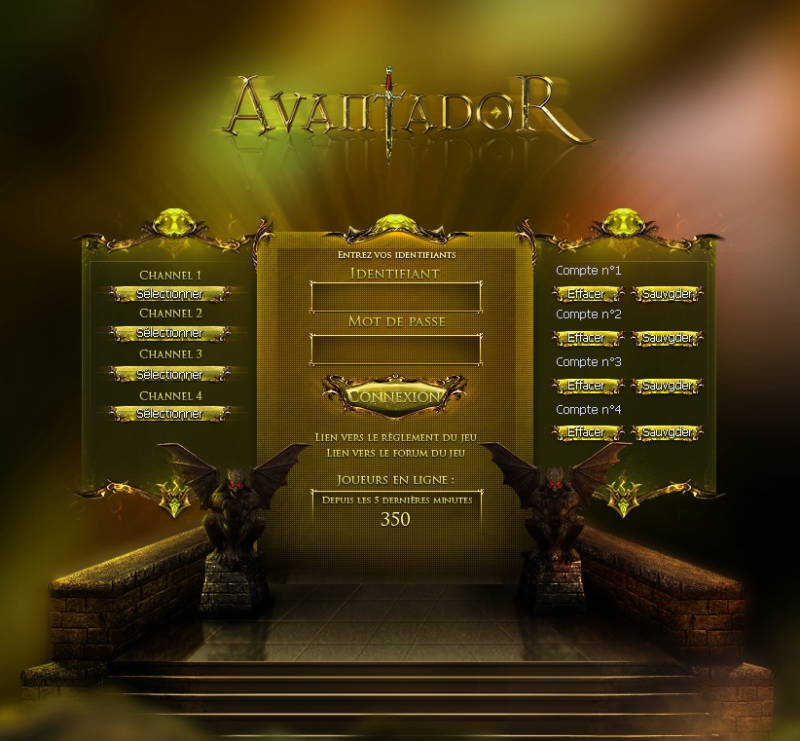 Interfata Login / Select / Create / Empire/ Ingame - Full ( Codata + PSD) - Mesaj 1 - Imagine 4