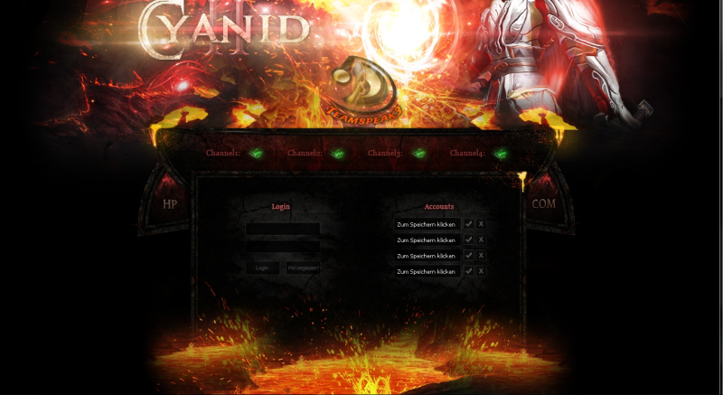 Interfata Login Cyanid - Full Codata - Mesaj 1 - Imagine 1