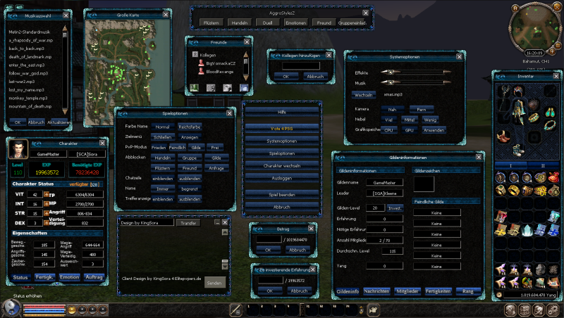 Interfata Ingame (UI/ETC) - Albastra - Mesaj 1 - Imagine 1