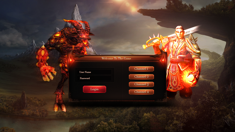 PSD Interfata Login Frumoasa - Mesaj 1 - Imagine 1