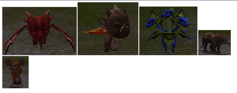 [Pack] 6 Peturi - Dragon, Pisica, Ren - Mesaj 1 - Imagine 1