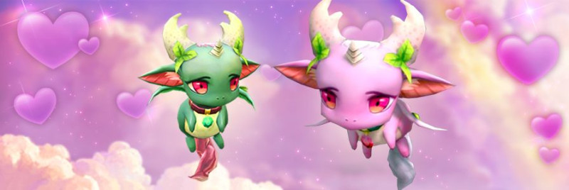 Pet Valentine's Day - Dragon (2 culori) - Mesaj 1 - Imagine 1