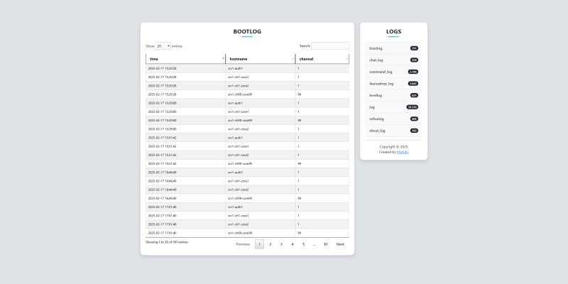 Metin2 Server Logs - Mesaj 1 - Imagine 2
