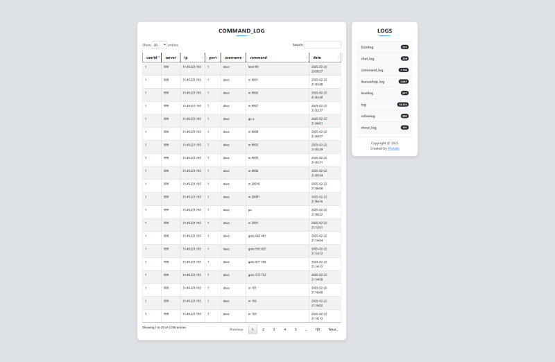 Metin2 Server Logs - Mesaj 1 - Imagine 1