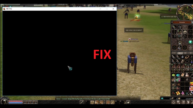 [FIX] Rezolvare ecran negru + acumulare efecte (Client in bara) - Mesaj 1 - Imagine 1