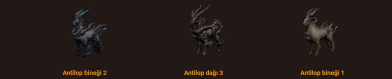 Mount Antilopa Armata (3 variante) - Mesaj 1 - Imagine 1