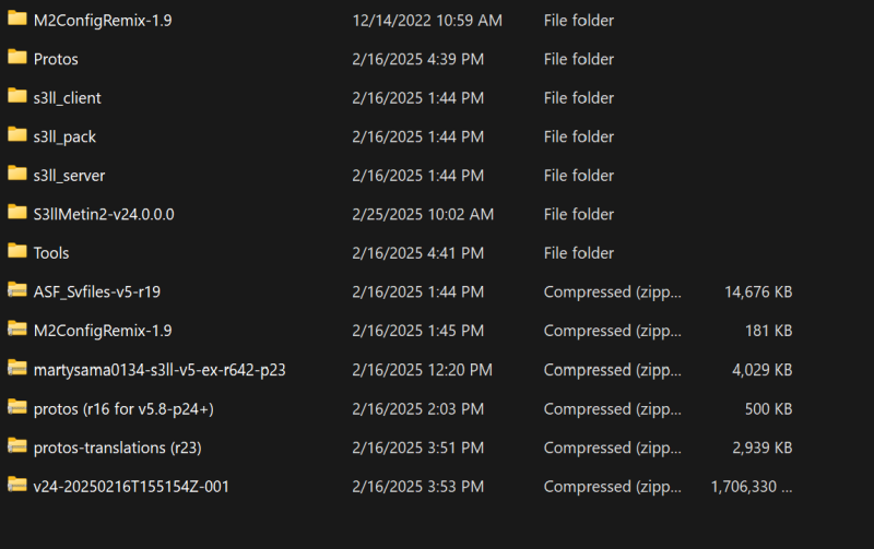 Serverfiles Martysama 5.8 p23 - Clean - Mesaj 1 - Imagine 1