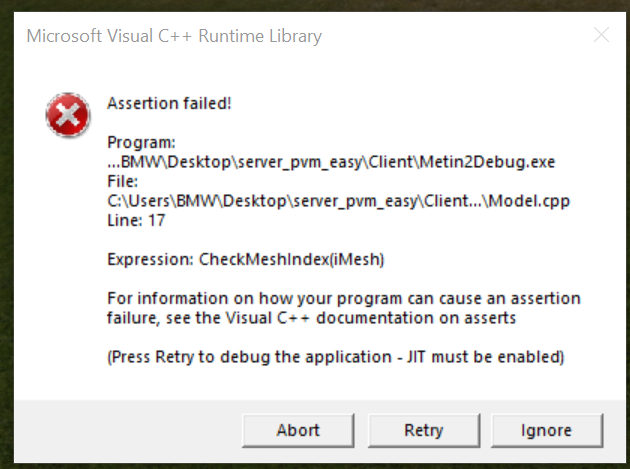 [FIX] Eroare Debug Lycan - Mesaj 1 - Imagine 2