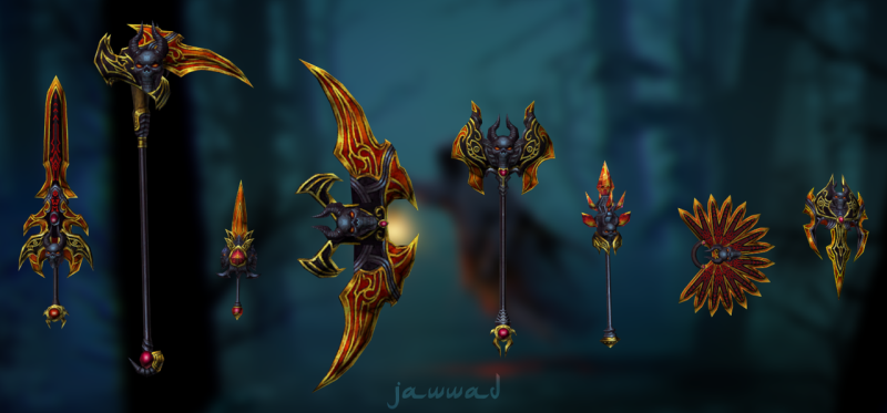 [Set] Skin Arme - Death Bringer - Mesaj 1 - Imagine 2