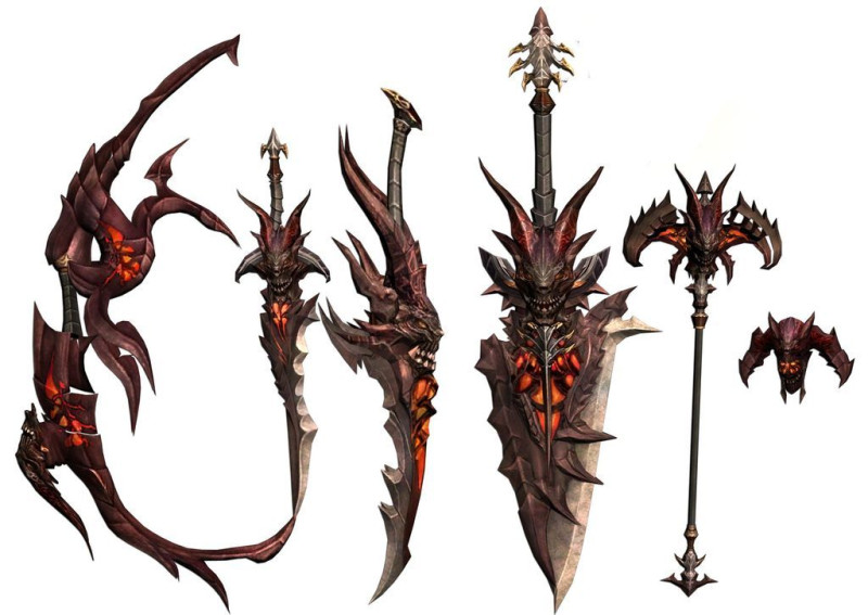 Set Arme Demon Craine (toate rasele) - Mesaj 1 - Imagine 1