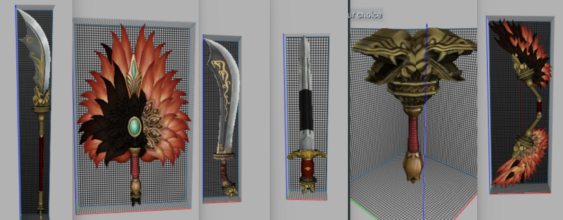 Set de arme Orientale - pentru toate rasele - Mesaj 1 - Imagine 1