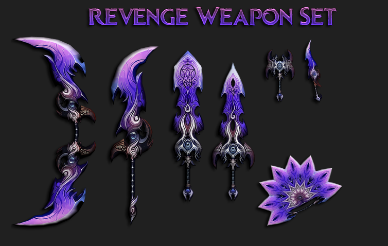 2x Seturi de Arme - Royal / Revenge - Mesaj 1 - Imagine 1