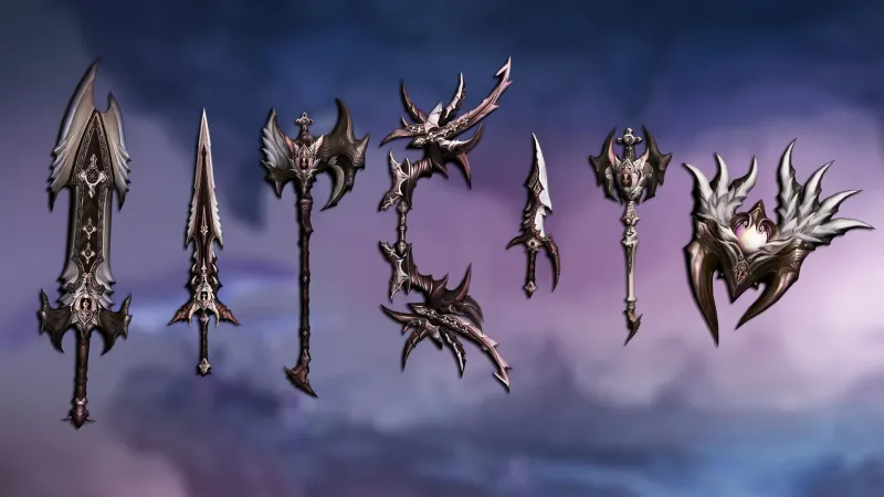 Skin Costum Arma / Arme - Evil Set - Mesaj 1 - Imagine 1