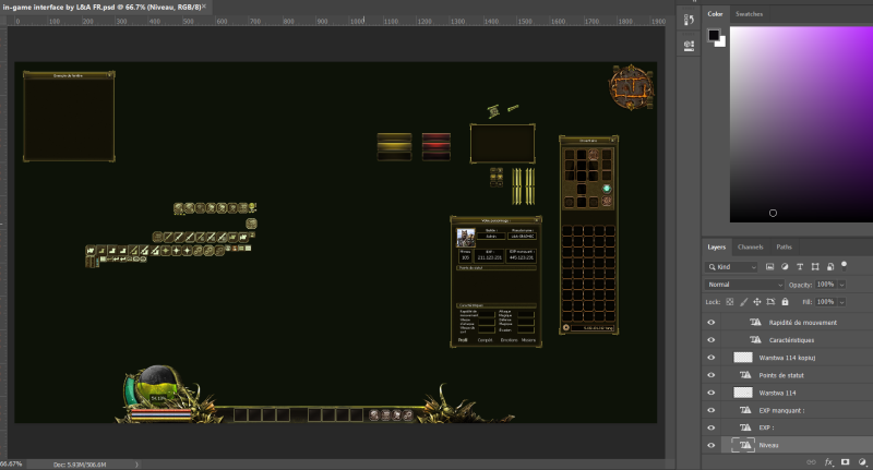 Interfata Login / Select / Create / Empire/ Ingame - Full ( Codata + PSD) - Mesaj 3 - Imagine 1
