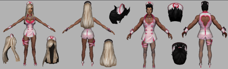 Costume Asistenta - Valentine's Day - Mesaj 1 - Imagine 1