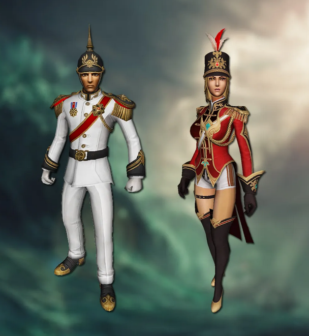 Set Costume Admiral - toate rasele - Mesaj 1 - Imagine 1