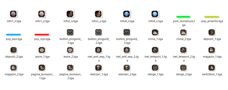 [Pack] Diverse butoane taskbar / inventar - Mesaj 1 - Imagine 3