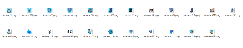 Set accesorii / iteme - Nemere - Mesaj 1 - Imagine 1