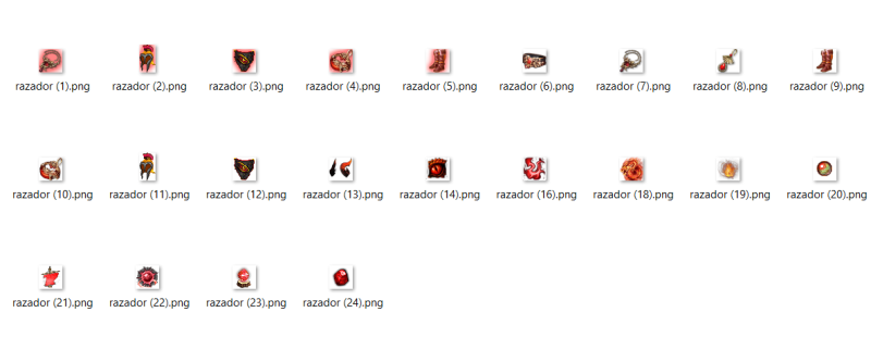 Set accesorii / iteme - Razador - Mesaj 1 - Imagine 1