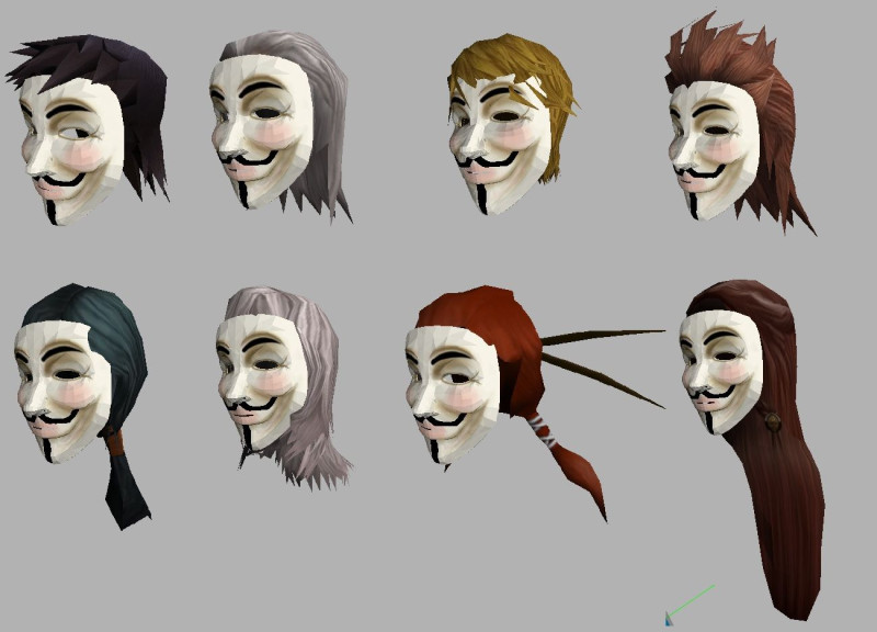 Frizuri Anonymous - Masca Vendetta (FULL) - Mesaj 1 - Imagine 1