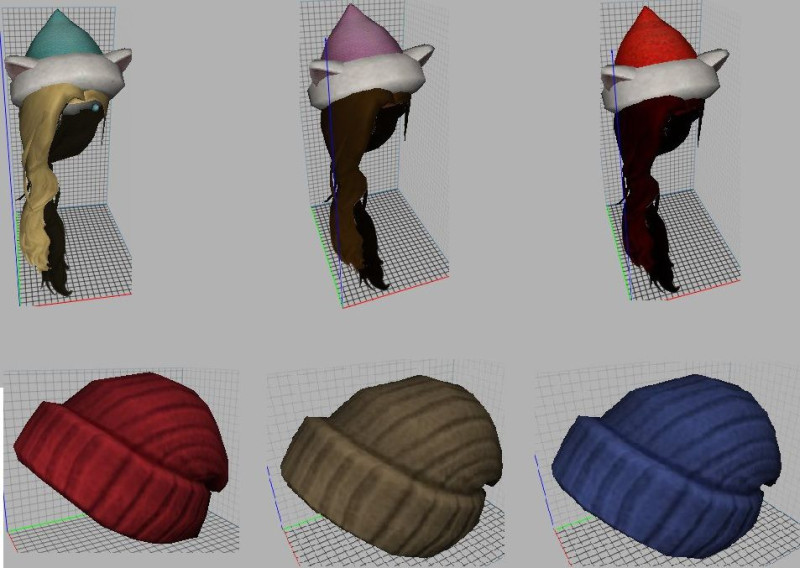 2 Seturi Frizuri de Iarna (Christmas) - Mesaj 1 - Imagine 1