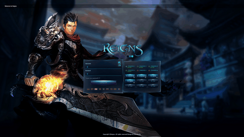 Interfata Reigns FULL - Login/Select/Create/Ingame - Mesaj 1 - Imagine 4