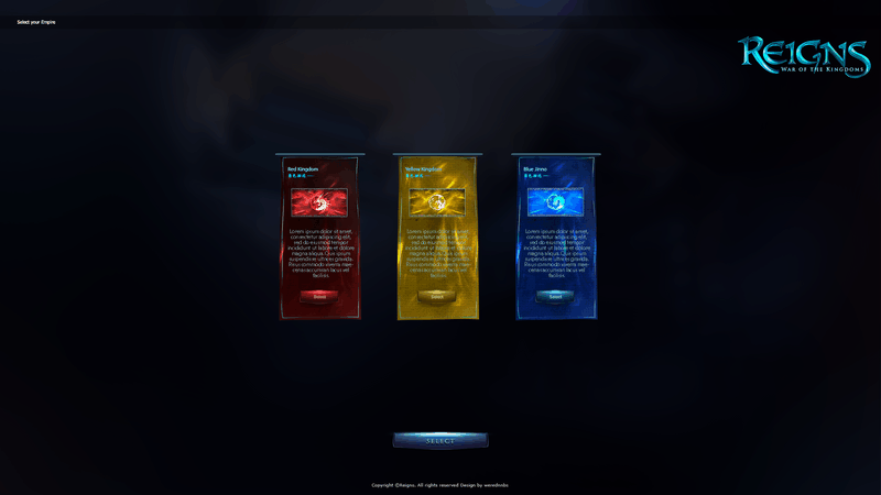 Interfata Reigns FULL - Login/Select/Create/Ingame - Mesaj 1 - Imagine 2
