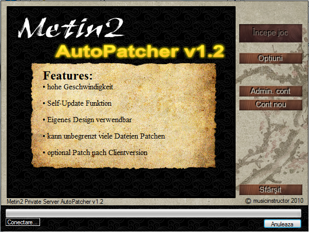 Metin2 Autopatcher Classic - Mesaj 1 - Imagine 1