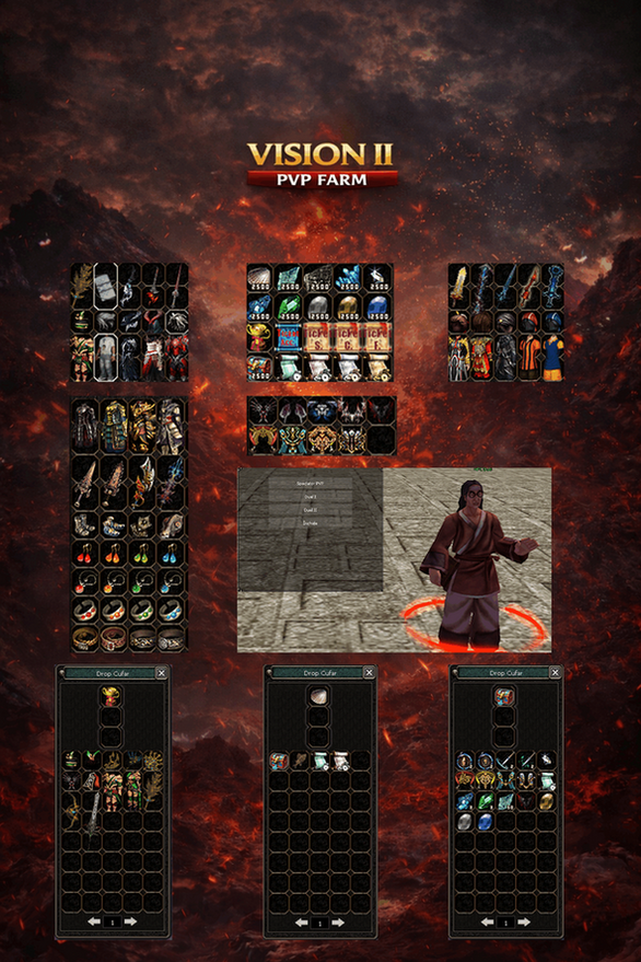 [PvP] Vision2 - PVP FARM (GAMEPLAY OLDSCHOOL) - Mesaj 1 - Imagine 2