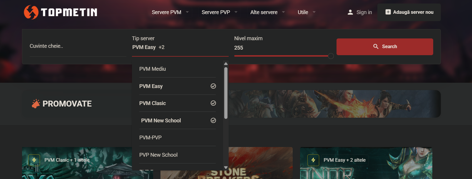 [Vand] Proiect Website TOP SERVERE (Ieftin!) - Mesaj 1 - Imagine 11