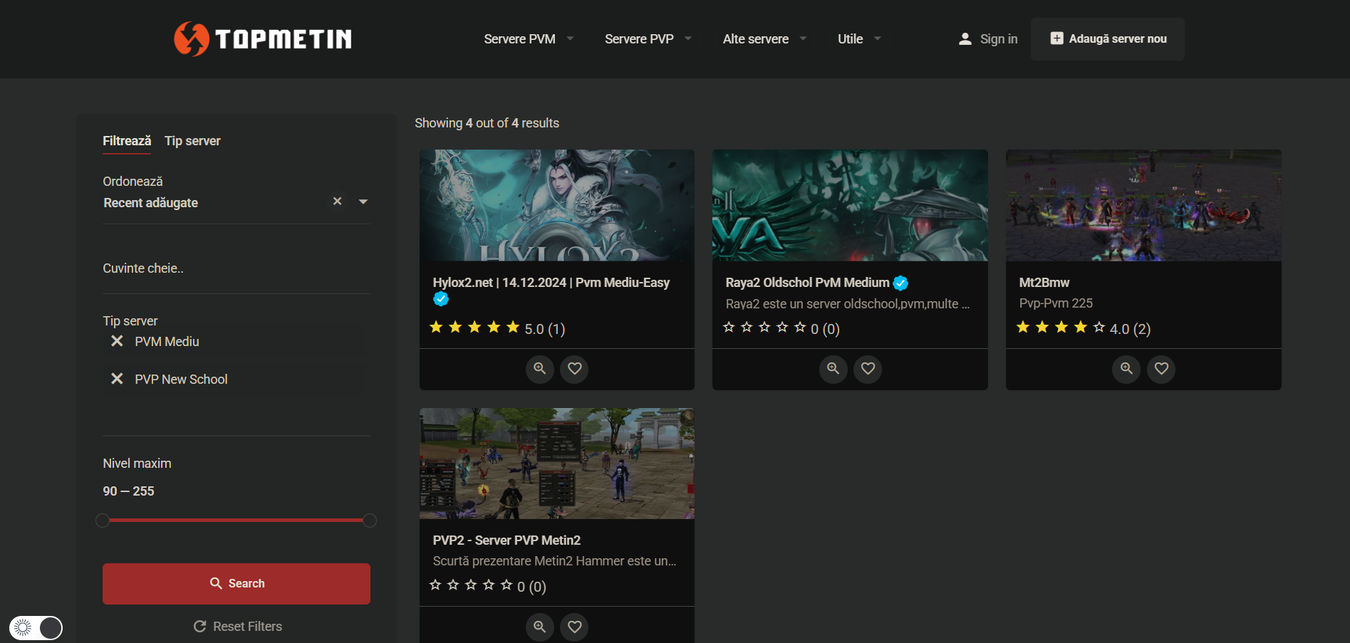 [Vand] Proiect Website TOP SERVERE (Ieftin!) - Mesaj 1 - Imagine 7