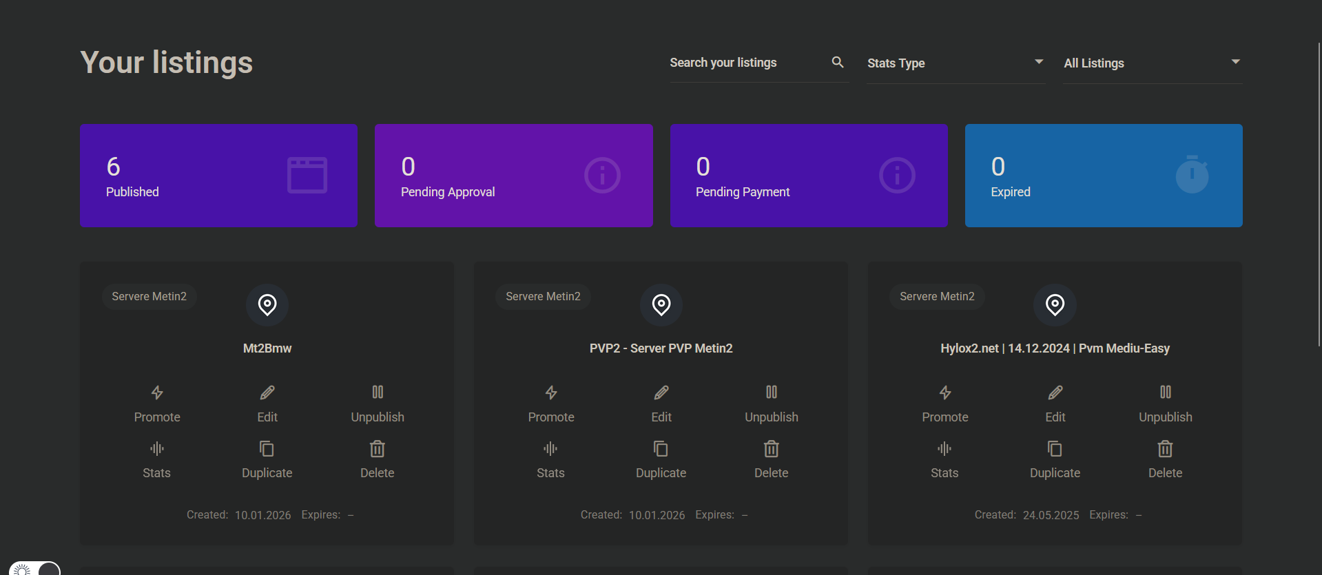 [Vand] Proiect Website TOP SERVERE (Ieftin!) - Mesaj 1 - Imagine 3