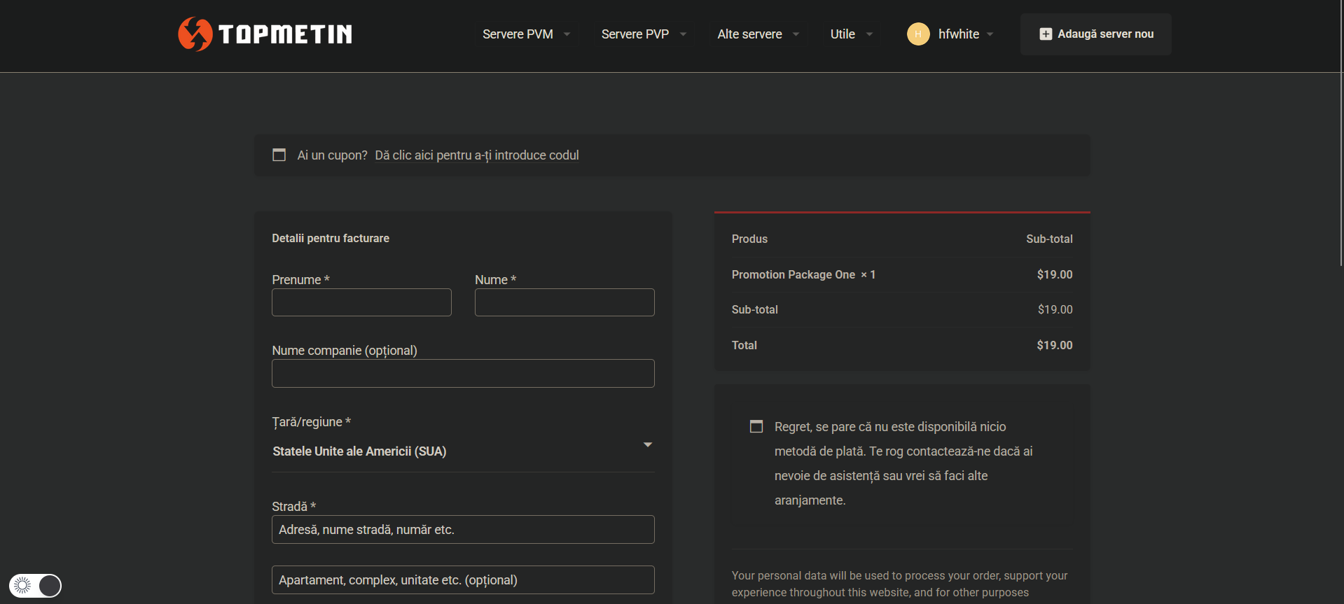 [Vand] Proiect Website TOP SERVERE (Ieftin!) - Mesaj 1 - Imagine 1