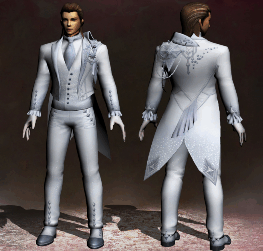 Costume noi de Nunta - Wedding (Smoking/Rochie Alb) - Mesaj 1 - Imagine 2