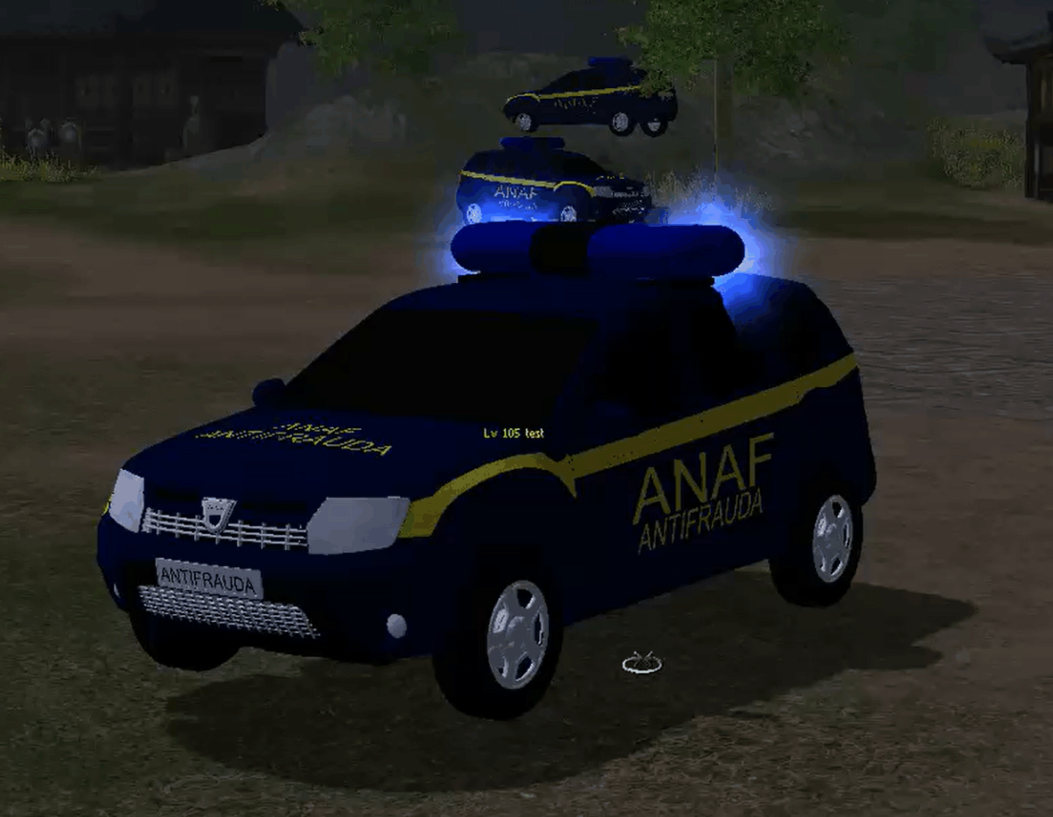 Mount Masina de Politie - Logan, Dacia Duster ANAF - Mesaj 1 - Imagine 2