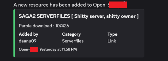Atentie! Leaker & amenintari - daanu09 - Mesaj 1 - Imagine 1