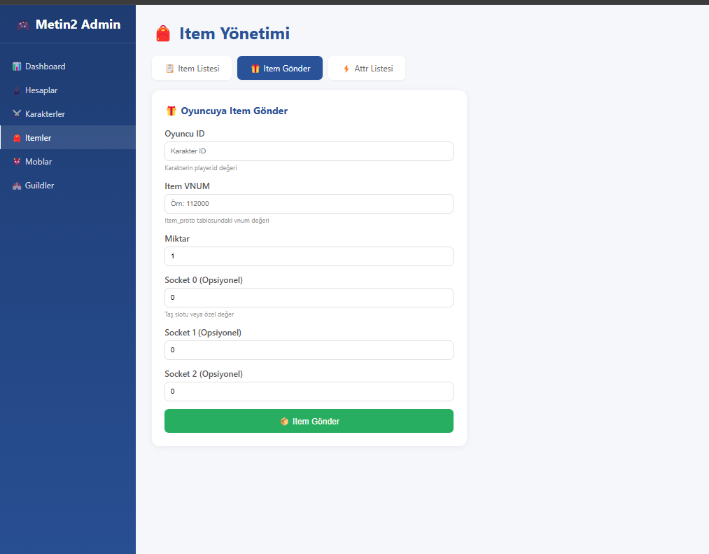 Panou Administrare / GM Web Panel (Navicat) - Mesaj 1 - Imagine 4