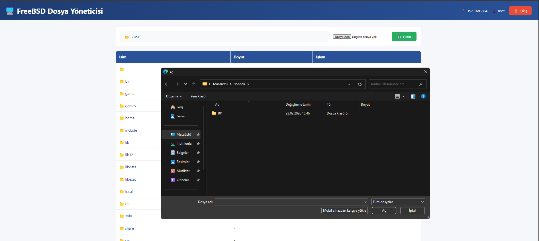 GM Panel Web - Administrare server (Winscp) - Mesaj 1 - Imagine 1