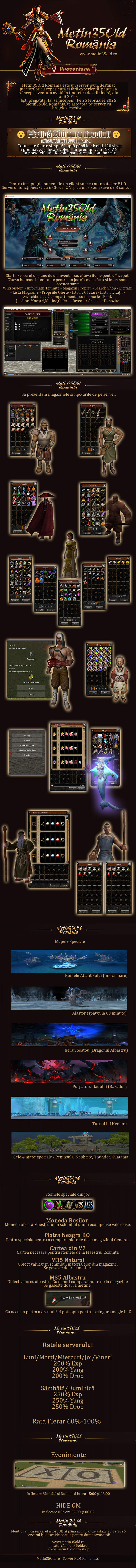 [PvM] Metin35Old.ro - Dupa o runda BETA incepe Runda Oficiala! Castiga 200 euro INSTANT! - Mesaj 1 - Imagine 1
