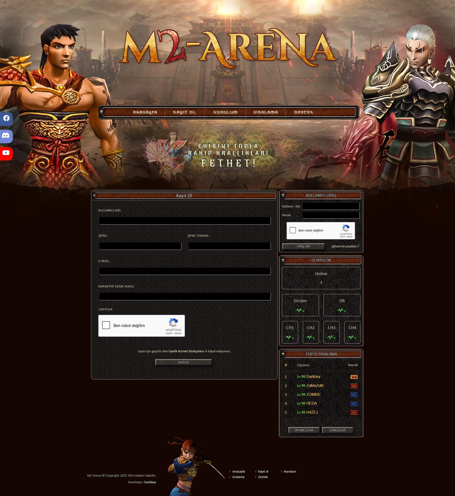[CMS] Homepage / Website FULL - M2ARENA - Mesaj 1 - Imagine 2