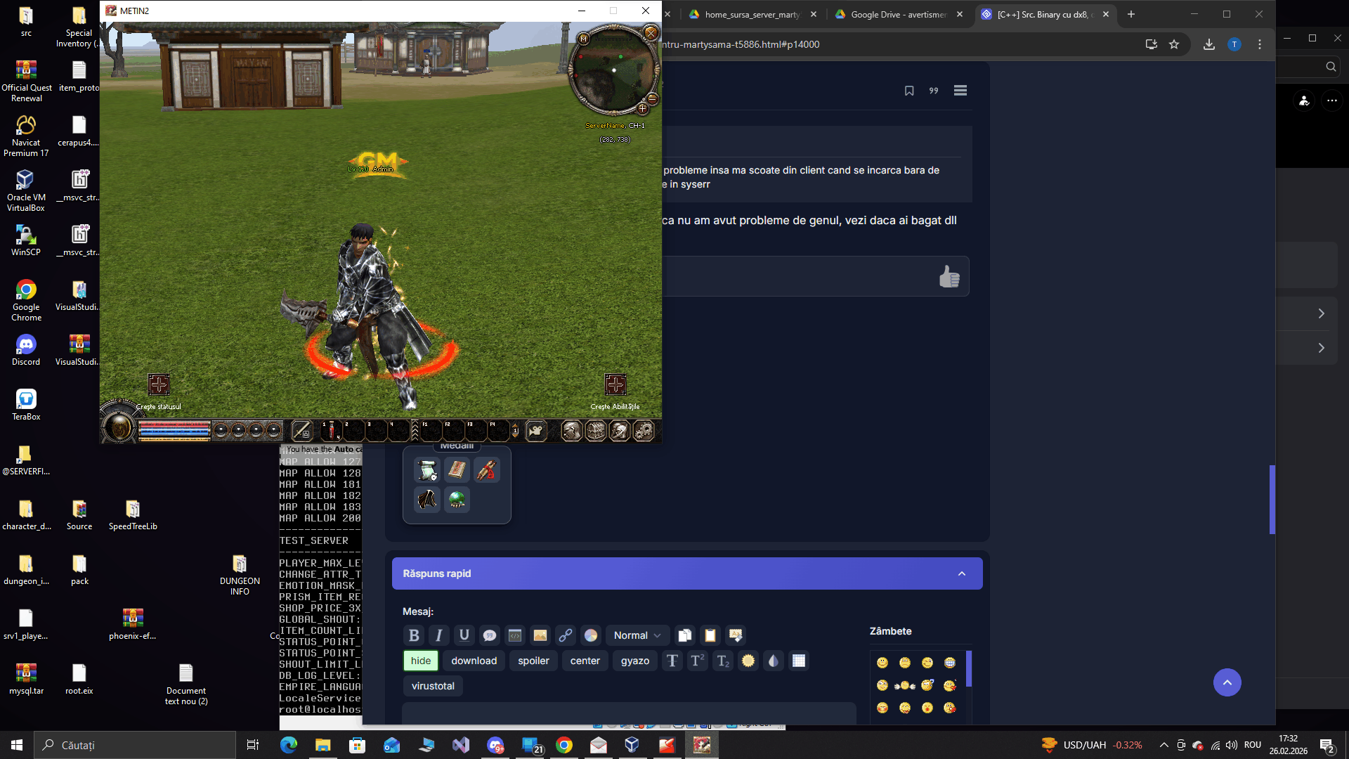 [C++] Src. Binary cu dx8, dx9 si dx9ex pentru Martysama 5.8 - Mesaj 6 - Imagine 1