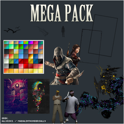 Mega Pack Photoshop - Render / Fonts / Brush / Etc. - Mesaj 1 - Imagine 1